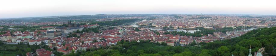 Panorámica de Praga